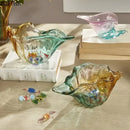 GobekUsa Conch Candy Jar & Fruit Tray: Creative Transparent Glass Storage Basket