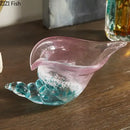 GobekUsa Conch Candy Jar & Fruit Tray: Creative Transparent Glass Storage Basket