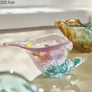 GobekUsa Conch Candy Jar & Fruit Tray: Creative Transparent Glass Storage Basket