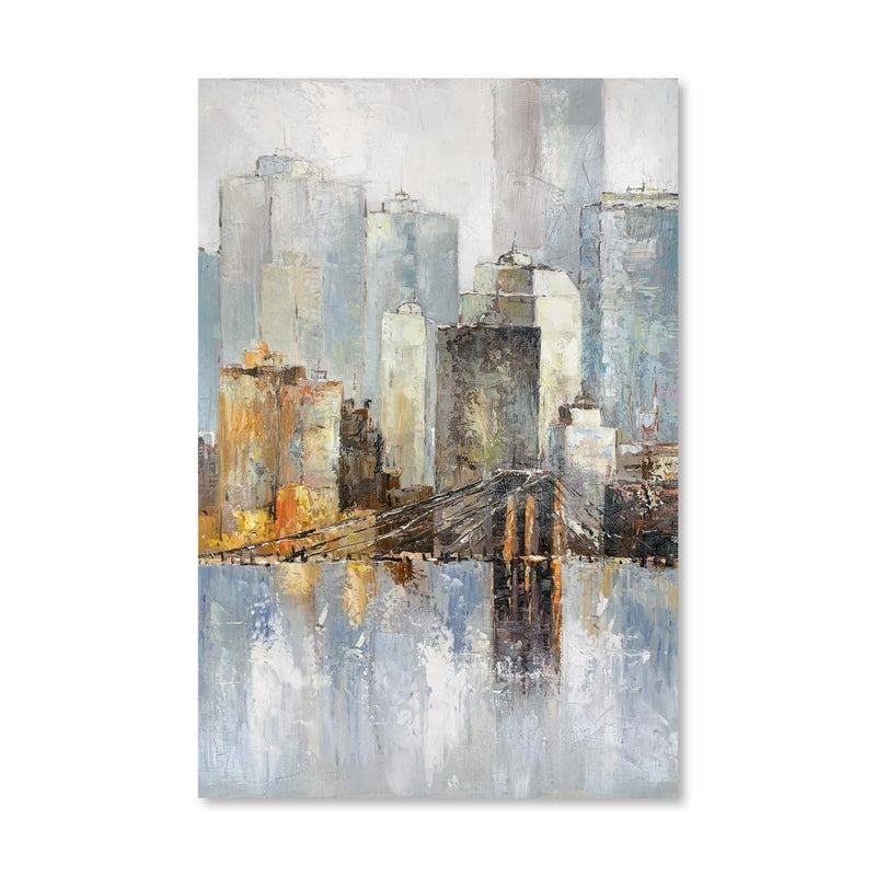 Concrete Beauty Oil Painting