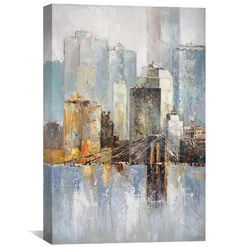 Concrete Beauty Oil Painting