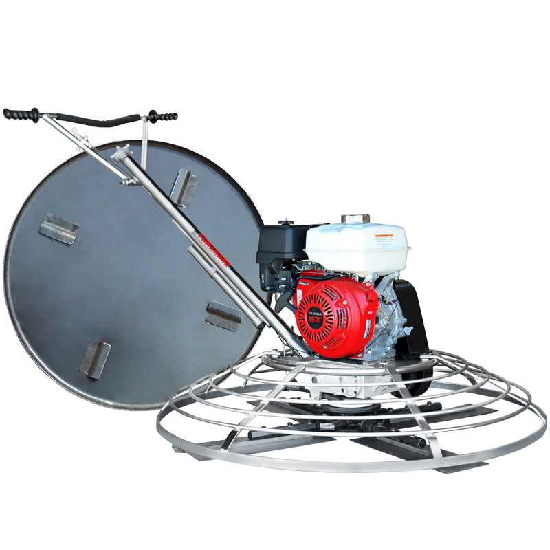 36" Concrete Power Trowel 5.5HP Honda with Float Pan Cement Finishing Tool