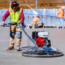 46" Concrete Power Trowel 13HP Honda with Float Pan Cement Finishing Tool