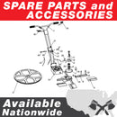 30" Portable Honda Concrete Power Trowel with 18ft Bull Float Handle GX35