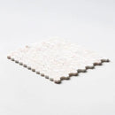Confetti Honed Hexagon Marble Mosaics 11 5/8x12 3/8