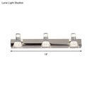 GobekUsa Conic Sconce Light - Contemporary Style Aluminum Vanity Lighting with 2/3/4 Warm/White Lights for Bathroom, Made of Stainless Steel