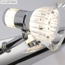 GobekUsa Conic Sconce Light - Contemporary Style Aluminum Vanity Lighting with 2/3/4 Warm/White Lights for Bathroom, Made of Stainless Steel