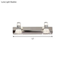 GobekUsa Conic Sconce Light - Contemporary Style Aluminum Vanity Lighting with 2/3/4 Warm/White Lights for Bathroom, Made of Stainless Steel