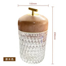 GobekUsa Conical Crystal Bedside Lamp: Elegant LED Reading Light for Home Decoration & Atmosphere