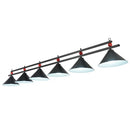 GobekUsa Conical Island Metal Pendant Ceiling Light - Industrial Style with Decorative Billiards Accent