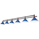 GobekUsa Conical Island Metal Pendant Ceiling Light - Industrial Style with Decorative Billiards Accent