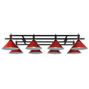GobekUsa Conical Island Metal Pendant Ceiling Light - Industrial Style with Decorative Billiards Accent
