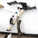 Slanted Cat Scratcher for Wall