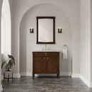 James Martin Kinnsden 36" Single Bathroom Vanity, Sable Oak