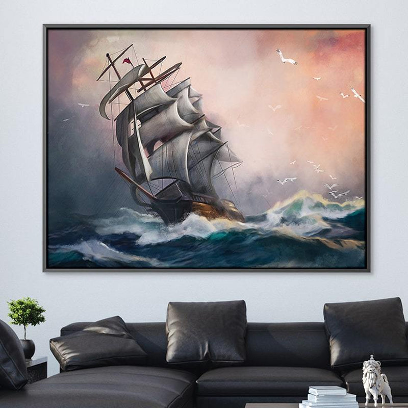 Conquered Seas Canvas