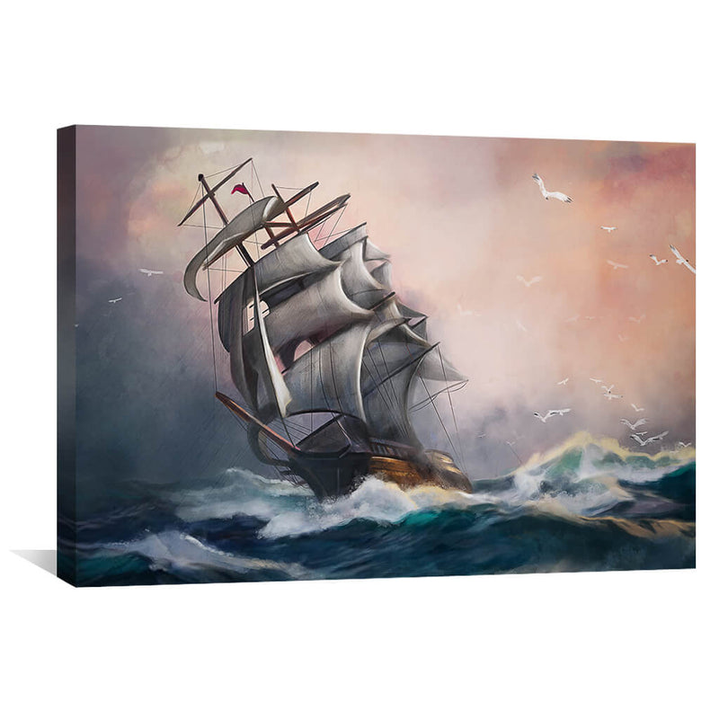 Conquered Seas Canvas