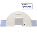 Front Wall with Winch door for Container Canopy Shelter 40'x40'x13' by Chery Industrial