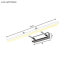 GobekUsa Contemporary Acrylic Wall Sconce with LED Vanity Lighting, Chrome Finish in Warm/White Light - 16"/19.5" Dia