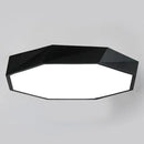 GobekUsa Contemporary Acrylic Flush Mount Ceiling Light for Bedroom - Faceted Chandelier