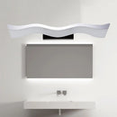 GobekUsa Contemporary Acrylic LED Wall Mounted Vanity Light - 17"/23" Width, Warm/White Light