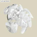 GobekUsa Contemporary Acrylic Single Head Wall Mount Sconce Light Fixture for Restaurants - Clear