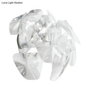 GobekUsa Contemporary Acrylic Single Head Wall Mount Sconce Light Fixture for Restaurants - Clear