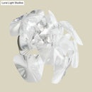 GobekUsa Contemporary Acrylic Single Head Wall Mount Sconce Light Fixture for Restaurants - Clear