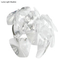 GobekUsa Contemporary Acrylic Single Head Wall Mount Sconce Light Fixture for Restaurants - Clear