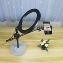 GobekUsa Contemporary Adjustable LED Vanity Light - Round Shaped Metal Design in Black, 8" or 10" Width