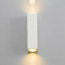 GobekUsa Contemporary Aluminum Wall Sconce for Bedroom - 2-Light Warm/White Rectangle Light
