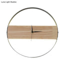 GobekUsa Contemporary Beige Wall Sconce with Acrylic LED - Flush Mount, Rectangular/Round Parlor Design.