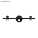 GobekUsa Contemporary Black Adjustable 3-Bulb Wall Sconce Vanity Light
