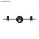GobekUsa Contemporary Black Adjustable 3-Bulb Wall Sconce Vanity Light