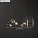 GobekUsa Contemporary Black Glass Pendant Lighting for Dining Table - Island Ceiling Light