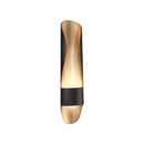 GobekUsa Contemporary Black LED Metal Wall Sconce with Twisted Tube Design