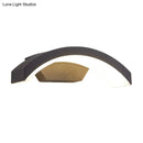 GobekUsa Contemporary Black LED Wall Lamp for Courtyard - Flush Mount Sconce