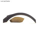 GobekUsa Contemporary Black LED Wall Lamp for Courtyard - Flush Mount Sconce