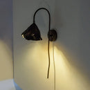 GobekUsa Contemporary Black Lotus Seedpod Wall Light Sconce LED Wall Lamp