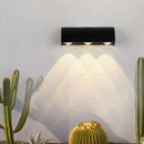GobekUsa Contemporary LED Wall Sconce – Black Metal Shade, Flush Mount Design