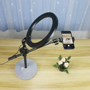 GobekUsa Contemporary Adjustable LED Vanity Light - Round Shaped Metal Design in Black, 8" or 10" Width