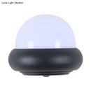 GobekUsa Contemporary Black Flush Wall Sconce with 1/2-Light for Patio - Plastic Ball