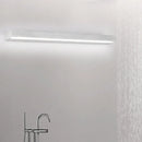 GobekUsa Contemporary Black/Silver LED Vanity Light in White/Warm for Linear Vanity Sconce - 16"/19.5"/23.5" Wide