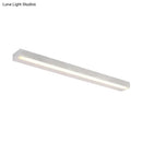 GobekUsa Contemporary Black/Silver LED Vanity Light in White/Warm for Linear Vanity Sconce - 16"/19.5"/23.5" Wide