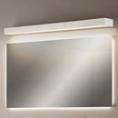 GobekUsa Contemporary Black/Silver LED Vanity Light in White/Warm for Linear Vanity Sconce - 16"/19.5"/23.5" Wide