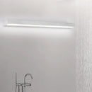 GobekUsa Contemporary Black/Silver LED Vanity Light in White/Warm for Linear Vanity Sconce - 16"/19.5"/23.5" Wide