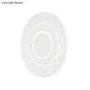 GobekUsa Contemporary Acrylic Disk Wall Light: Black/White LED Sconce Fixture for Living Room - Warm/White Light