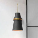 GobekUsa Contemporary Metallic Flared Wall Sconce Light with Curved Arm - Blue/Black 1 Head Wall Mount Lamp Fixture