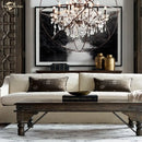 GobekUsa Crystal LED Chandelier: Contemporary Orb Pendant Light for Home Decor