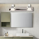 GobekUsa Conic Sconce Light - Contemporary Style Aluminum Vanity Lighting with 2/3/4 Warm/White Lights for Bathroom, Made of Stainless Steel