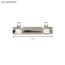 GobekUsa Conic Sconce Light - Contemporary Style Aluminum Vanity Lighting with 2/3/4 Warm/White Lights for Bathroom, Made of Stainless Steel